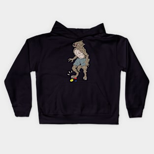 Lego Vs Werewolf Kids Hoodie